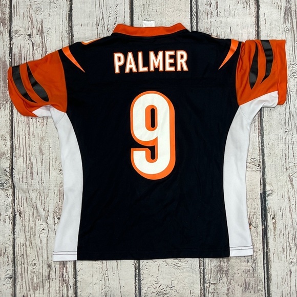 Womens Cincinnati Bengals Carson Palmer Reebok NFL Football Jersey - Picture 2 of 7